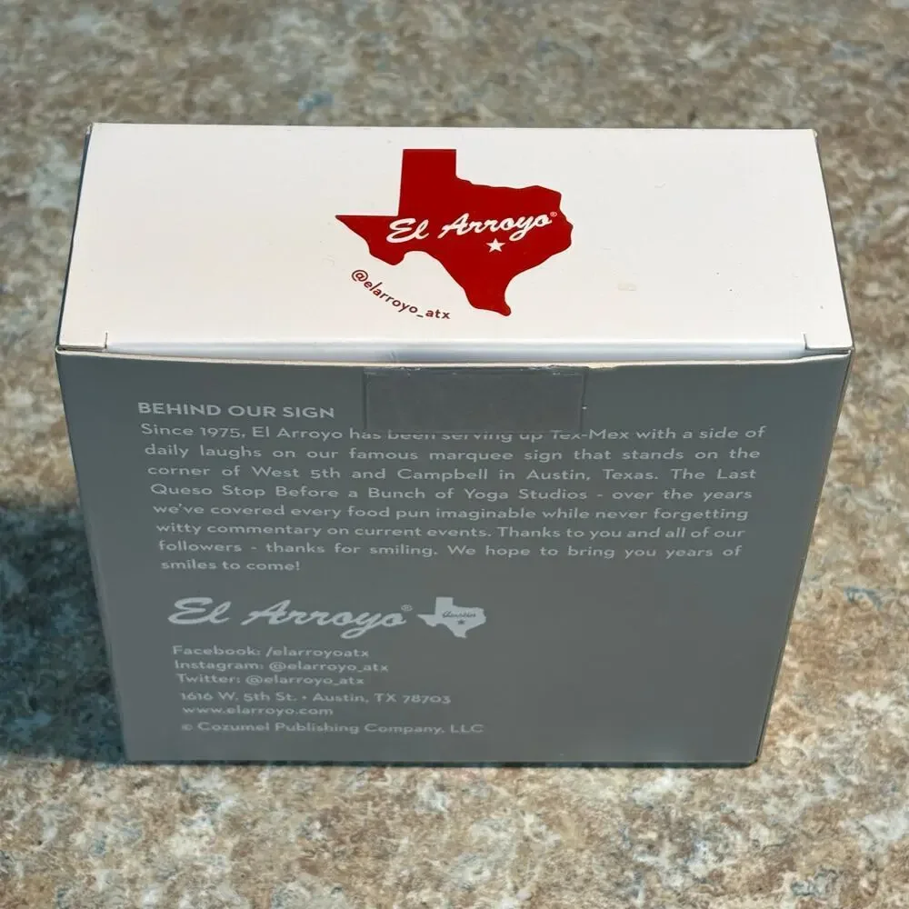 El Arroyo Happy Whatever Doesn't Offend Collectable Mercury Glass Ornament New